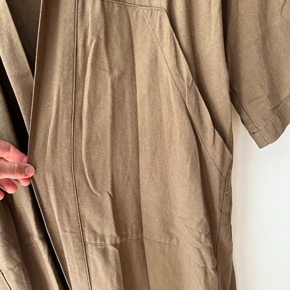 OZMA Tan Robe - Picture 2 of 7
